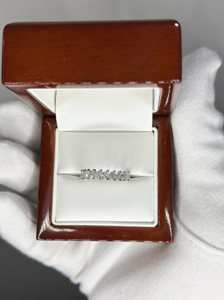 Hazel Half Eternity Band (Ready to Ship)