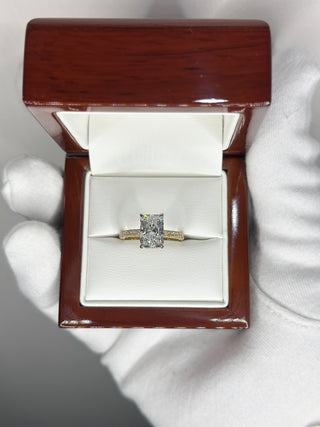 Lanie 2 Tone Engagement Ring