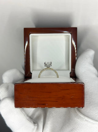 Lanie 2 Tone Engagement Ring