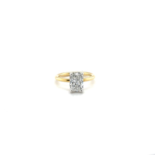 Belinda 2 Tone Engagement Ring (Ready to Ship)