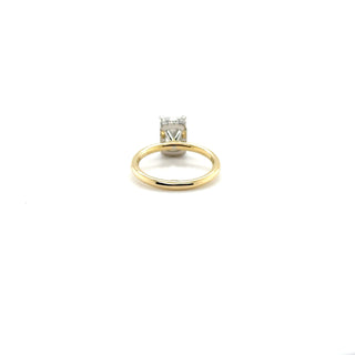 Belinda 2 Tone Engagement Ring (Ready to Ship)