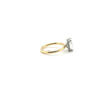 Belinda 2 Tone Engagement Ring (Ready to Ship)